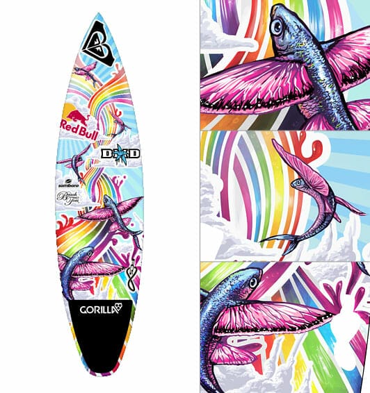 Sally's board design by Elise Martinson