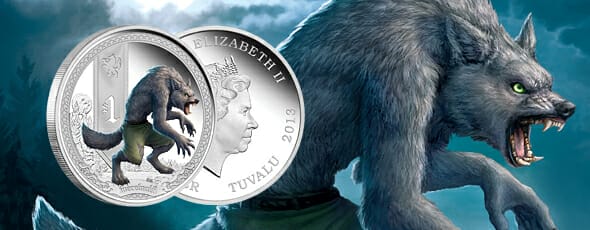 Mythical Creatures coin series: Werewolf released 