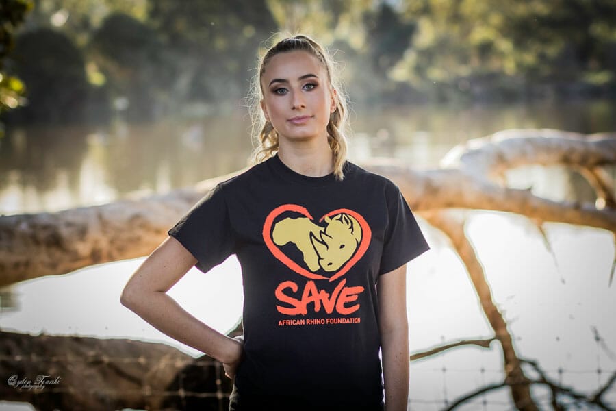 SAVE African Rhino Foundation 30 years tshirt design