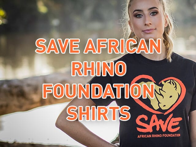 SAVE African Rhino Foundation Shirts - www.elisemartinson.com