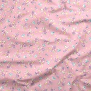 Unicorn Horn Fabric - Pink