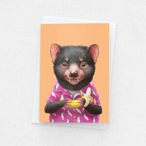 Tasmanian Devil Greeting Card